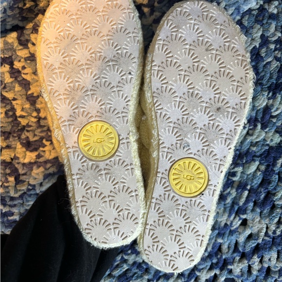 UGG Fluff Yeah Terry Slide in Light Yellow - Picture 4 of 4